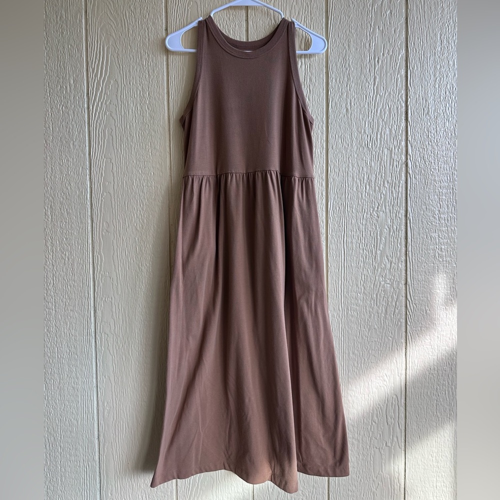 Cotton Racerback Dress